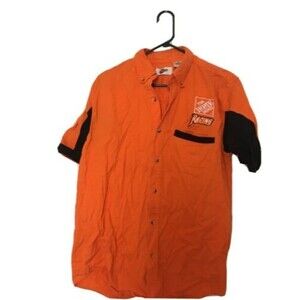 Winner's Circle Men's Button Up Shirt Home Depot Tony Steward Racing #20 Size M